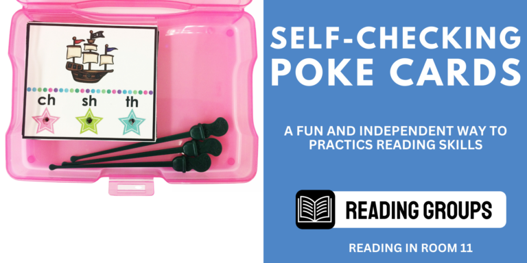 How to Use Self-Checking Poke Cards to Engage and Empower Your Students