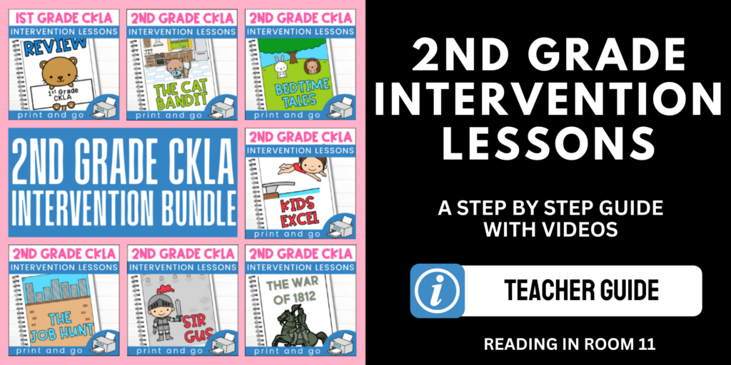 2nd Grade Intervention Lessons: Step-by-Step Guide with Videos